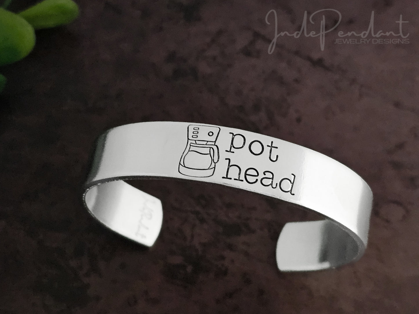 Pot Head Cuff Bracelet