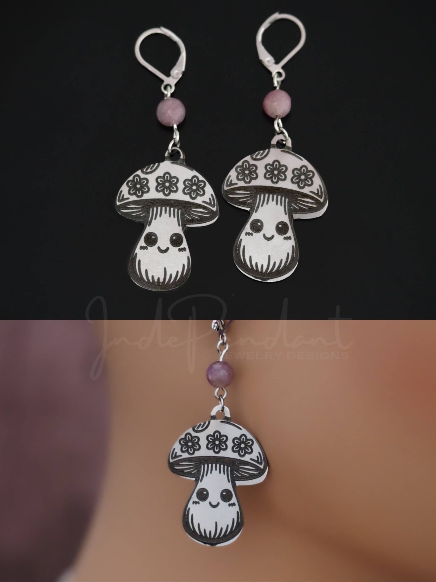 Mellow Mushroom Earrings