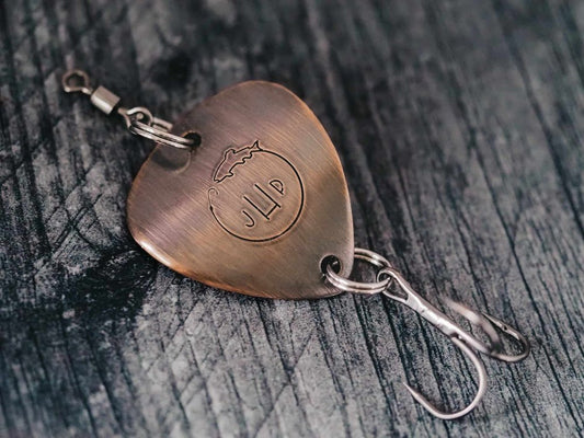 Monogram Copper Fishing Lure