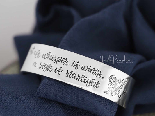 Whisper of Wings Cuff Bracelet