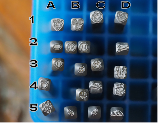 FF Design Stamps - Sports, Beach, Celtic, & Misc. - Simple Dimples