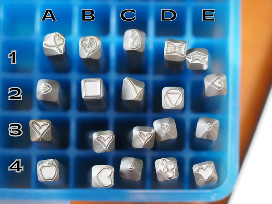 FF Design Stamps - Hearts & Misc. - Simple Dimples