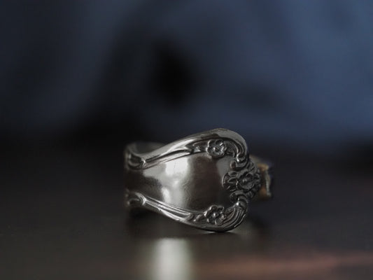 Dusk Daybreak Spoon Ring, Size 9