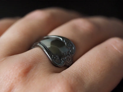Dusk Daybreak Spoon Ring, Size 9