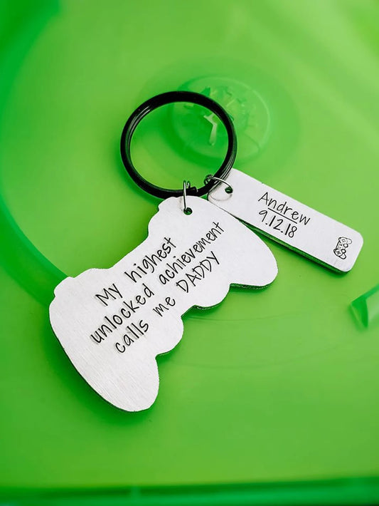 Highest Unlocked Achievement Keychain