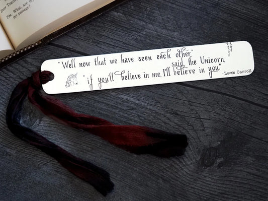Believe in Unicorns Bookmark