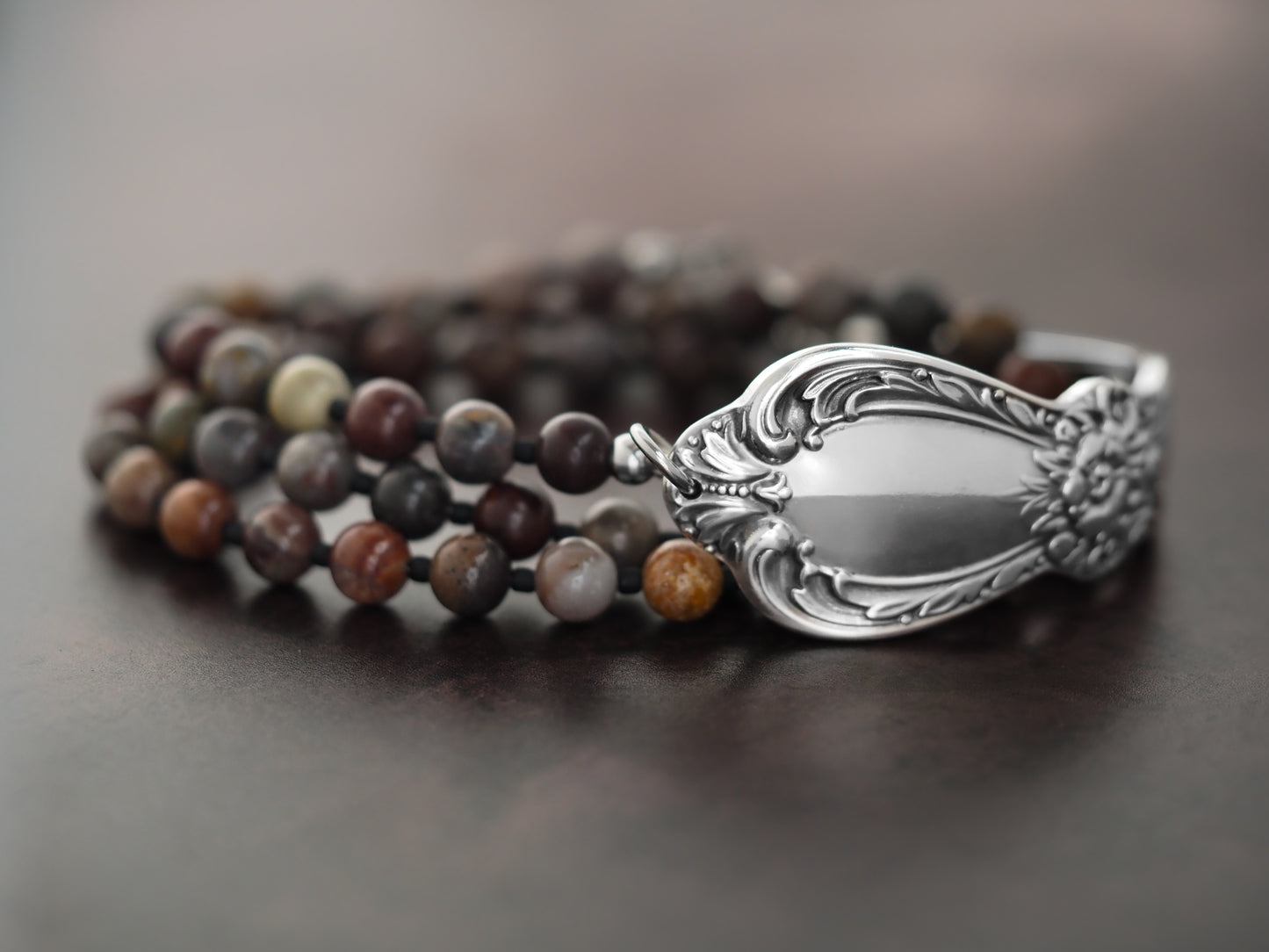 Latte Love Triple Wrap Bracelet